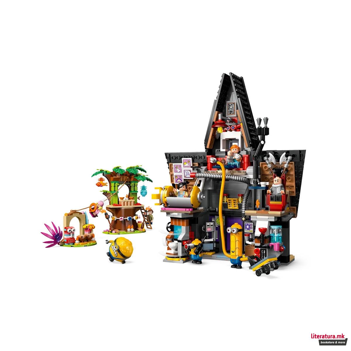 LEGO коцки, Despicable Me 4, Minions and Gru's Family Mansion 