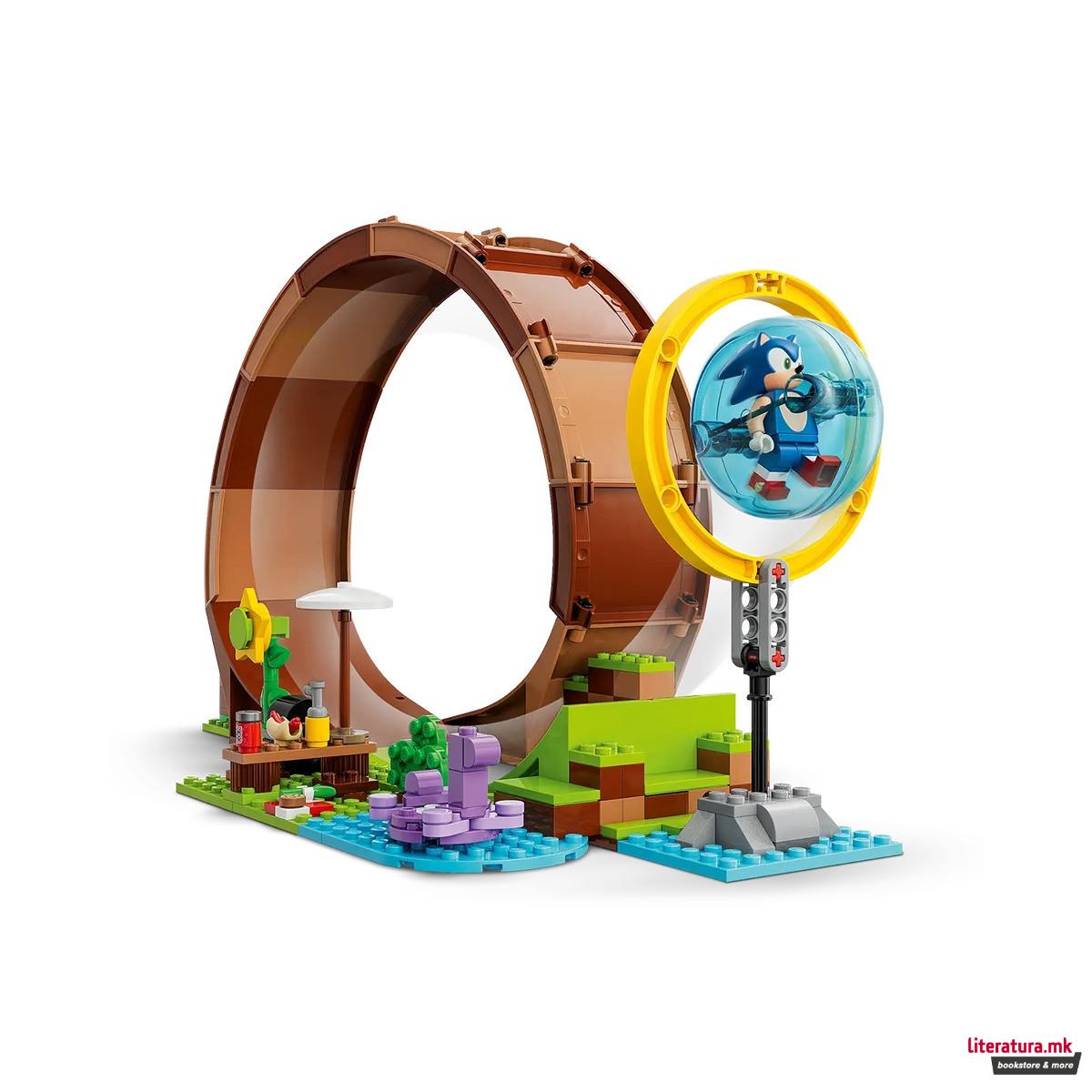 LEGO коцки, Sonic The Hedgehog, Sonic's Green Hill Zone Loop Challenge 