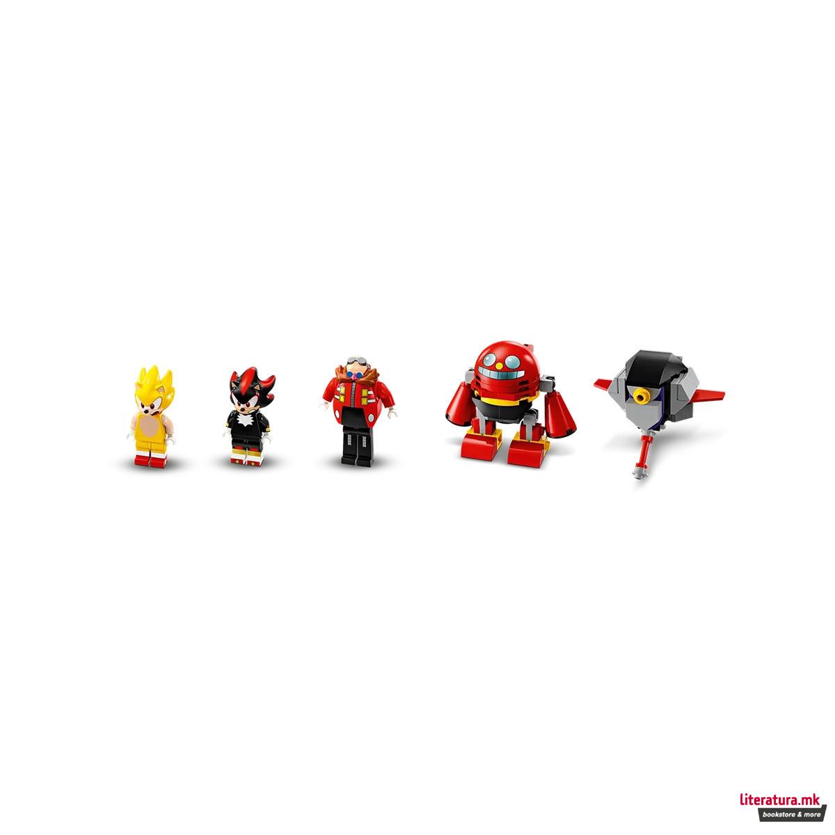 LEGO коцки, Sonic The Hedgehog, Super Sonic vs. Egg Drillster 
