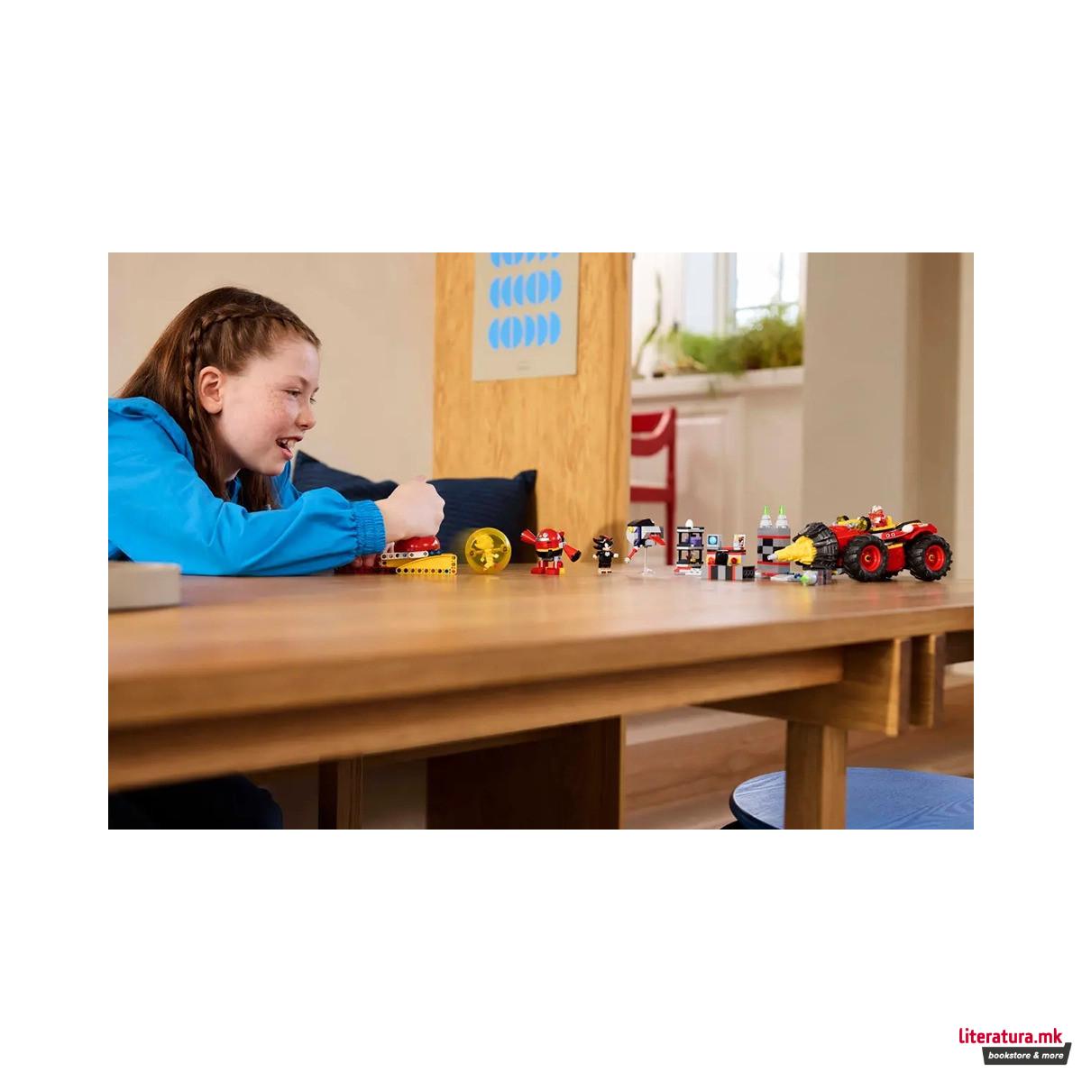 LEGO коцки, Sonic The Hedgehog, Super Sonic vs. Egg Drillster 