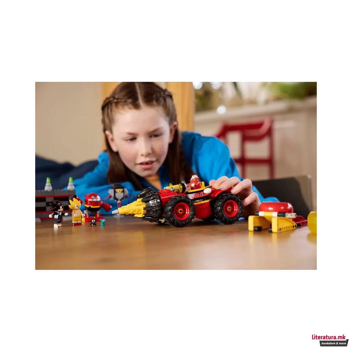 LEGO коцки, Sonic The Hedgehog, Super Sonic vs. Egg Drillster 