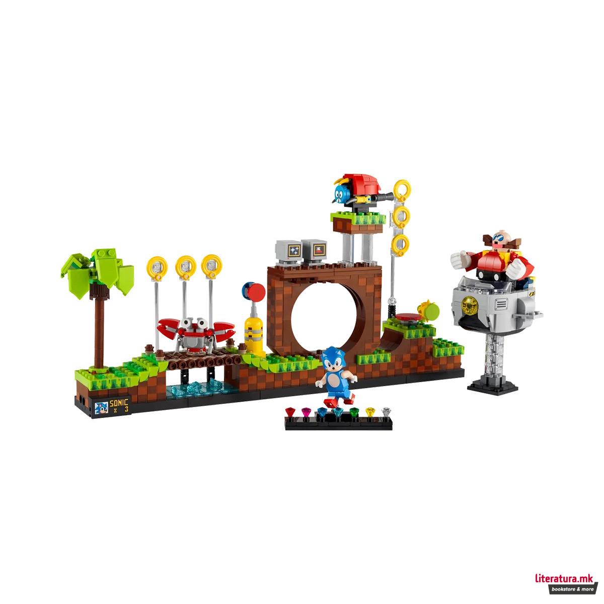 LEGO коцки, Ideas, Sonic the Hedgehog™ – Green Hill Zone 