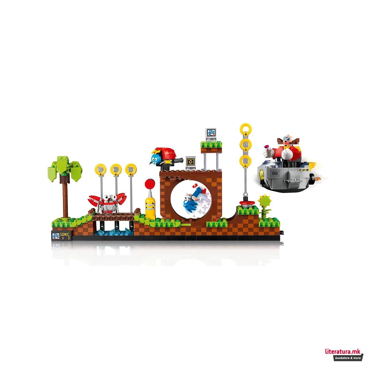 LEGO коцки, Ideas, Sonic the Hedgehog™ – Green Hill Zone 
