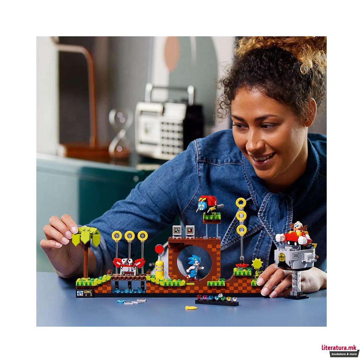 LEGO коцки, Ideas, Sonic the Hedgehog™ – Green Hill Zone 