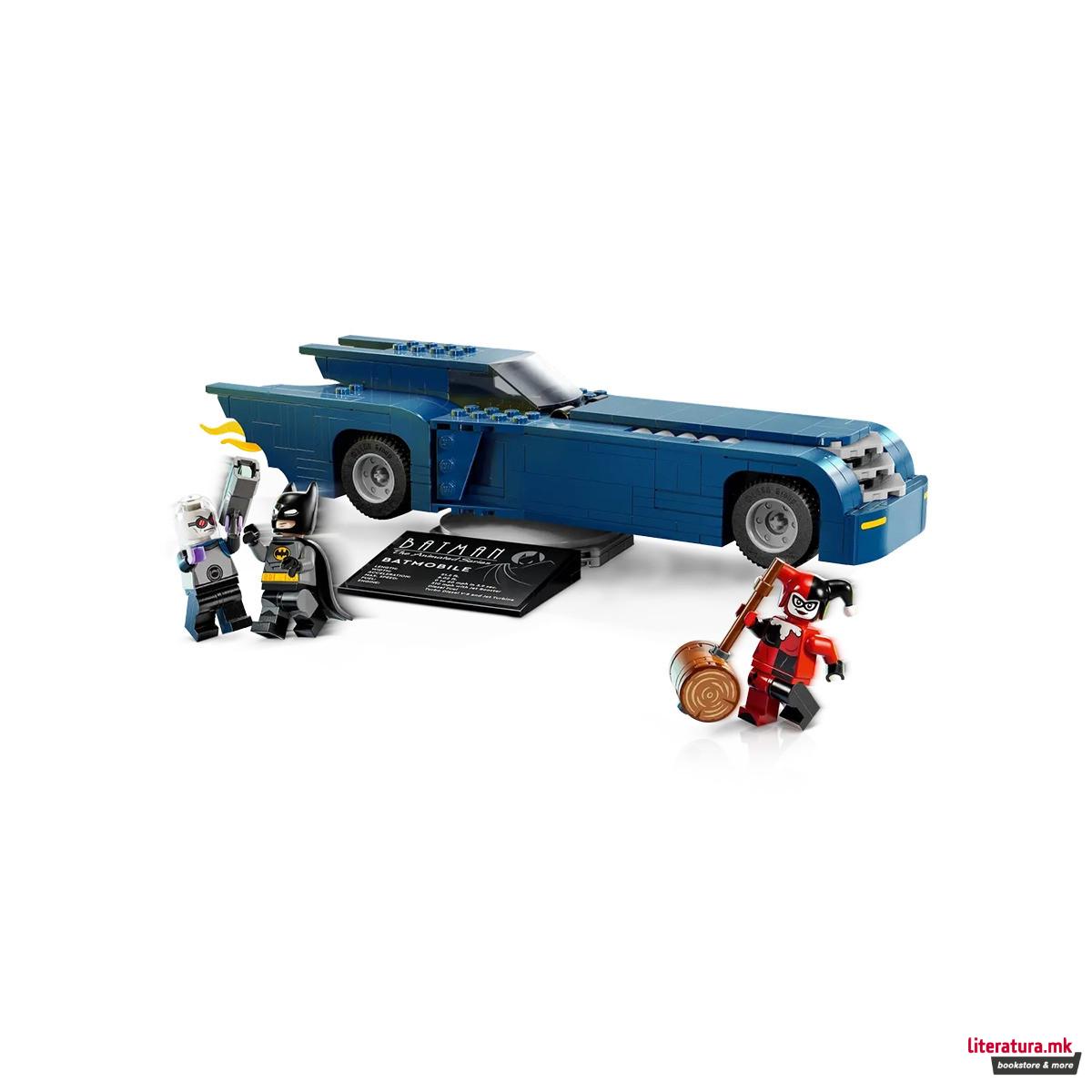 LEGO коцки, DC: Batman, Batman w/ the Batmobile vs. Harley Quinn and Mr. Freeze 