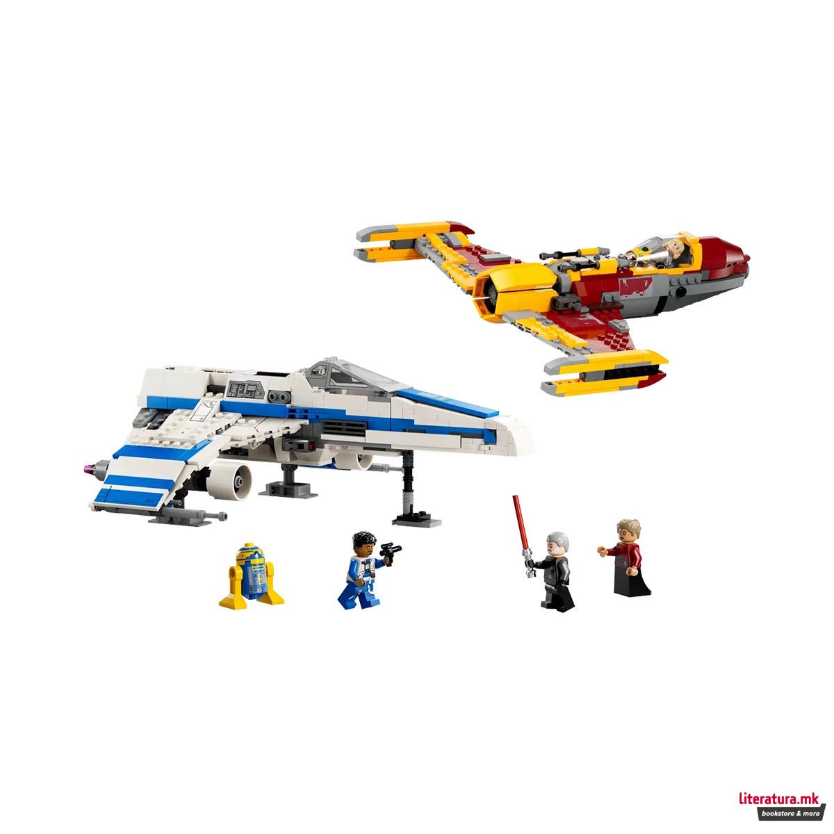 LEGO коцки, Star Wars, New Republic E-Wing™ vs. Shin Hati’s Starfighter™ 