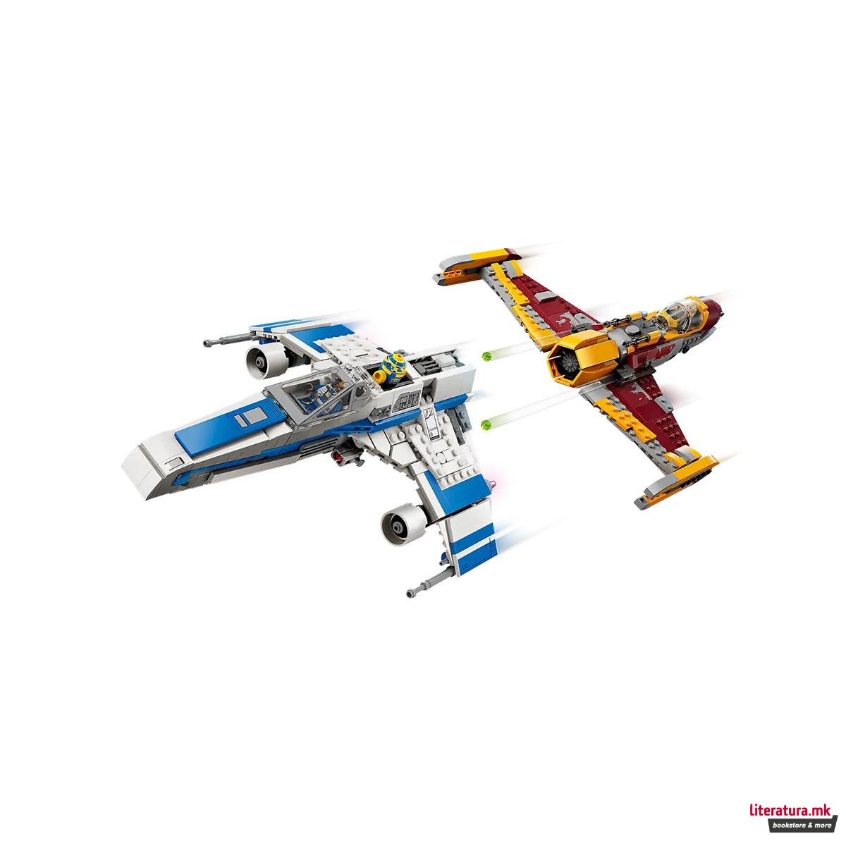 LEGO коцки, Star Wars, New Republic E-Wing™ vs. Shin Hati’s Starfighter™ 