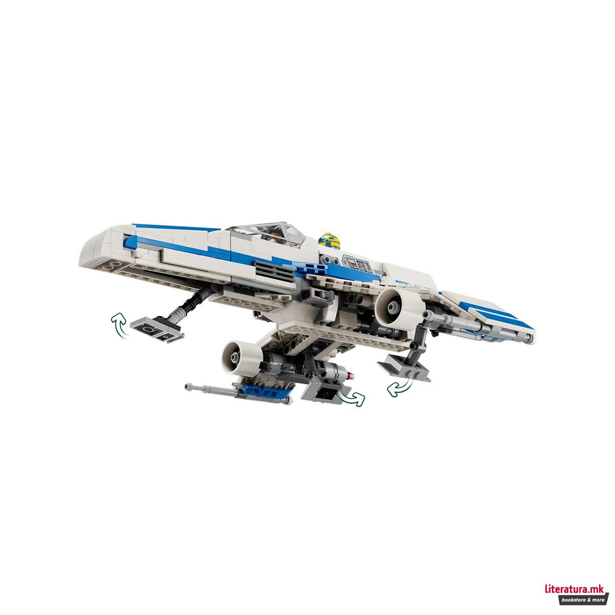 LEGO коцки, Star Wars, New Republic E-Wing™ vs. Shin Hati’s Starfighter™ 