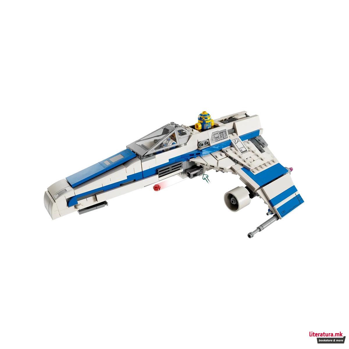 LEGO коцки, Star Wars, New Republic E-Wing™ vs. Shin Hati’s Starfighter™ 