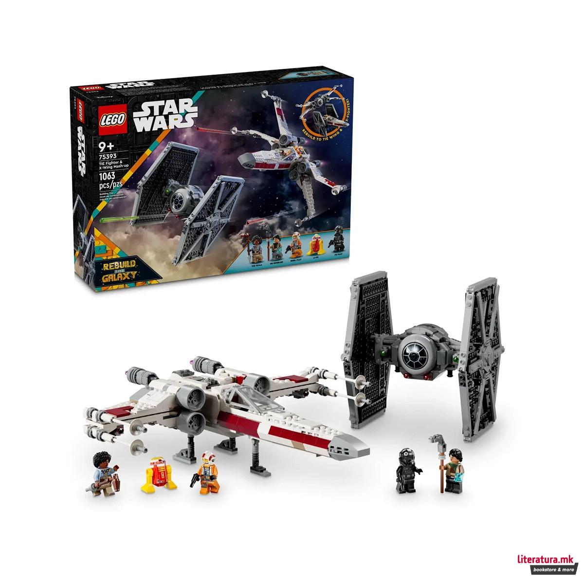 LEGO коцки, Star Wars, TIE Fighter & X-Wing Mash-up