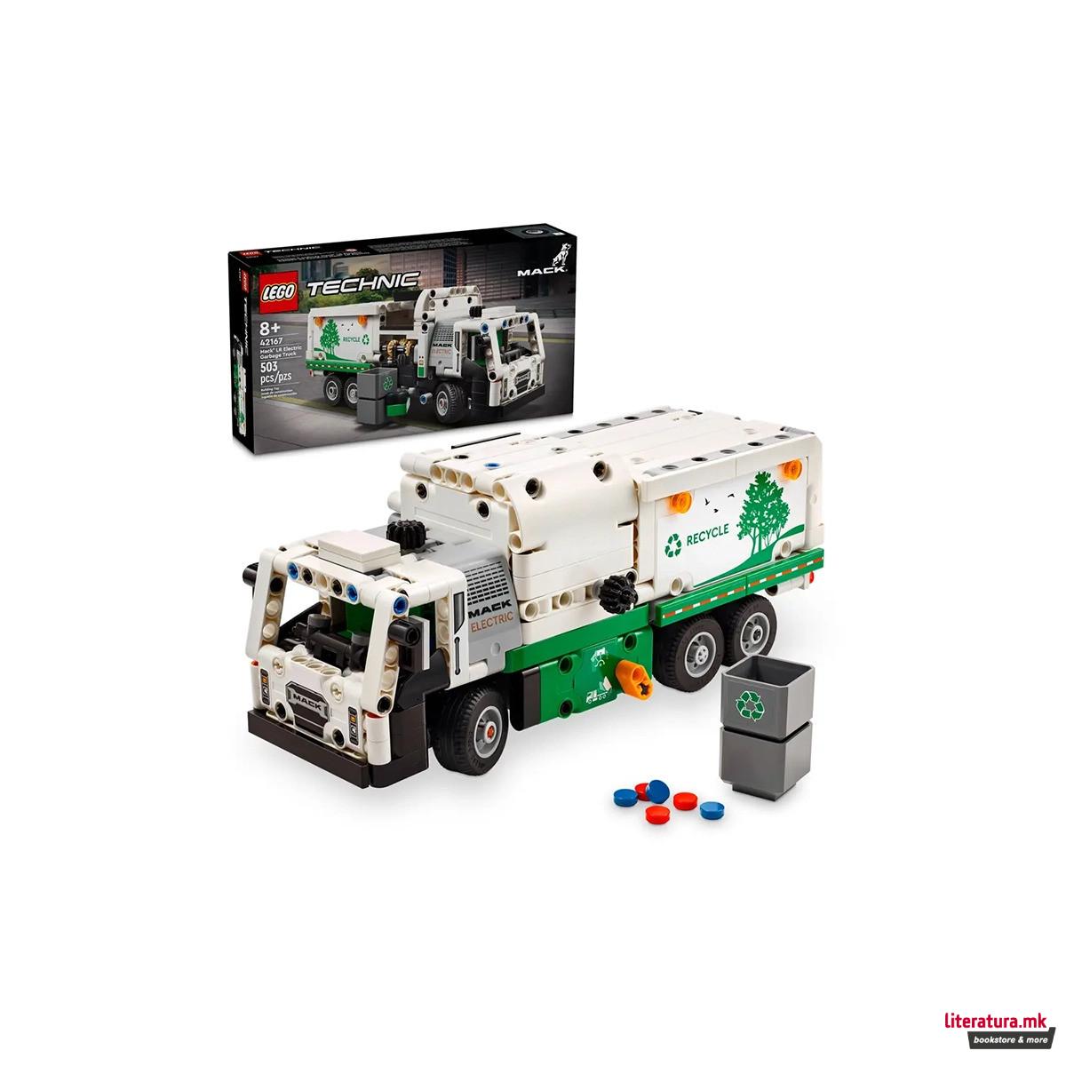 LEGO коцки, Technic, Mack® LR Electric Garbage Truck