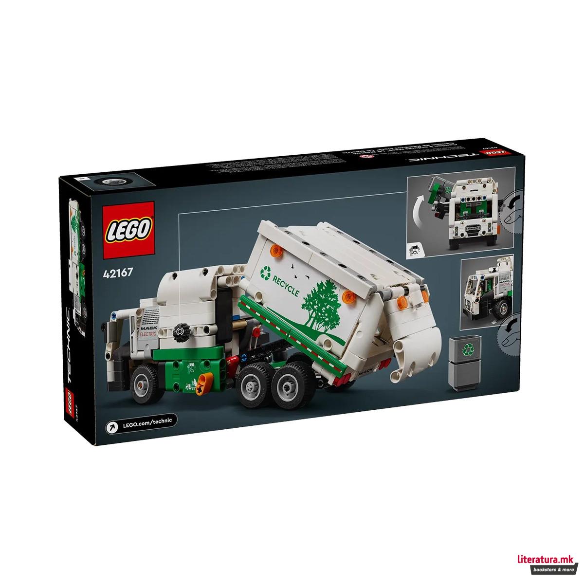 LEGO коцки, Technic, Mack® LR Electric Garbage Truck