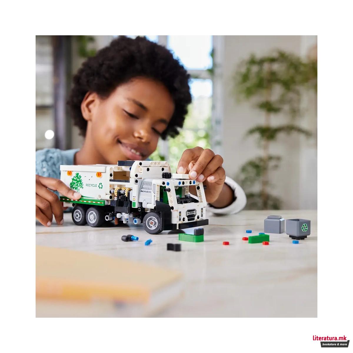 LEGO коцки, Technic, Mack® LR Electric Garbage Truck