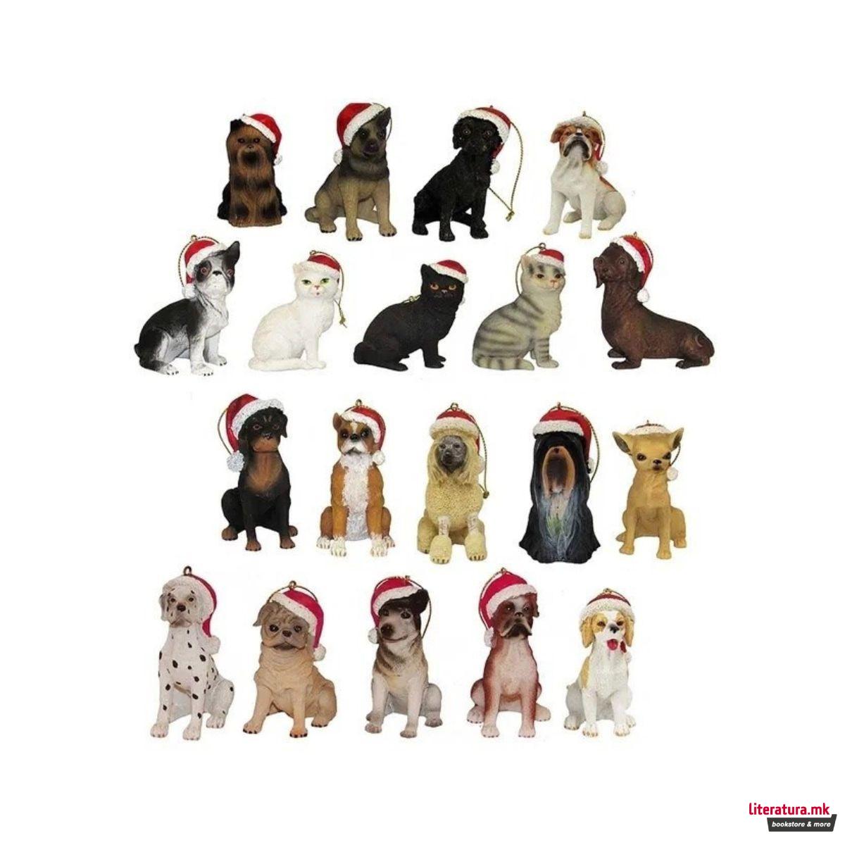 Лампион, Cat/Dog w/ Santa Hat, 20 модели 