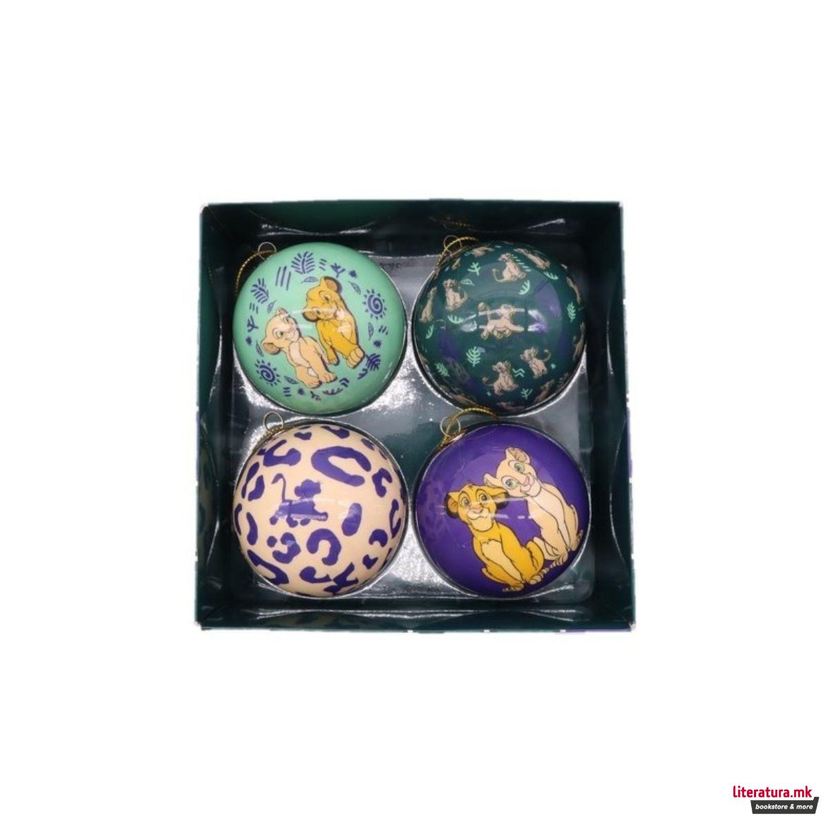 Сет лампиони, Disney: Lion King, 1/4, Ø75mm 