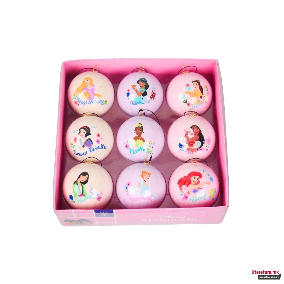 Сет лампиони, Disney: Princesses, 1/9, Ø75mm 