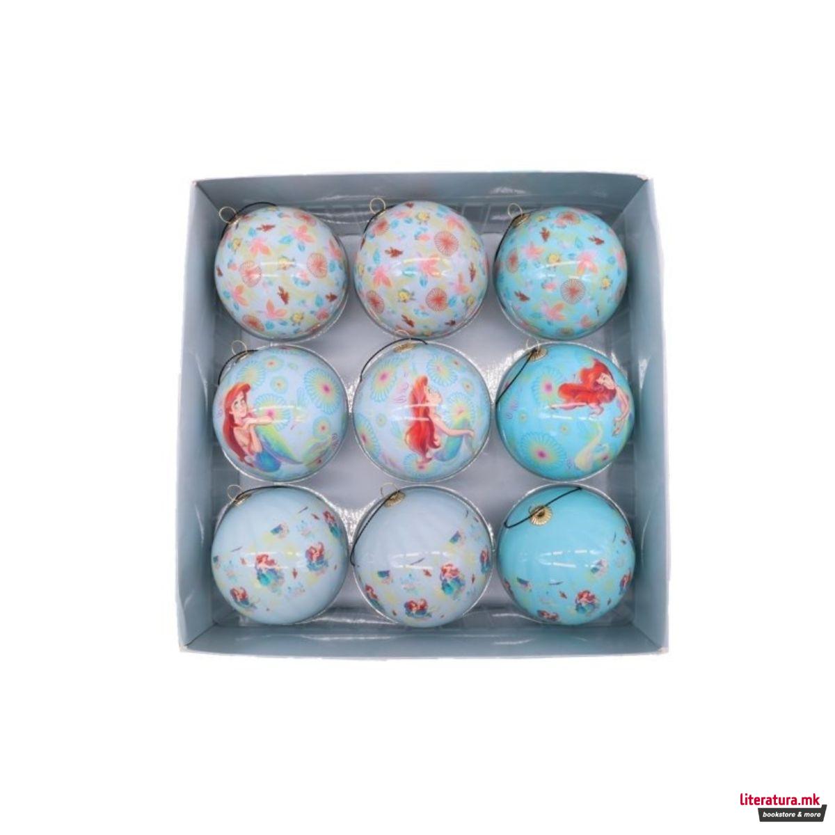 Сет лампиони, Disney: The Little Mermaid, 1/9, Ø75mm 