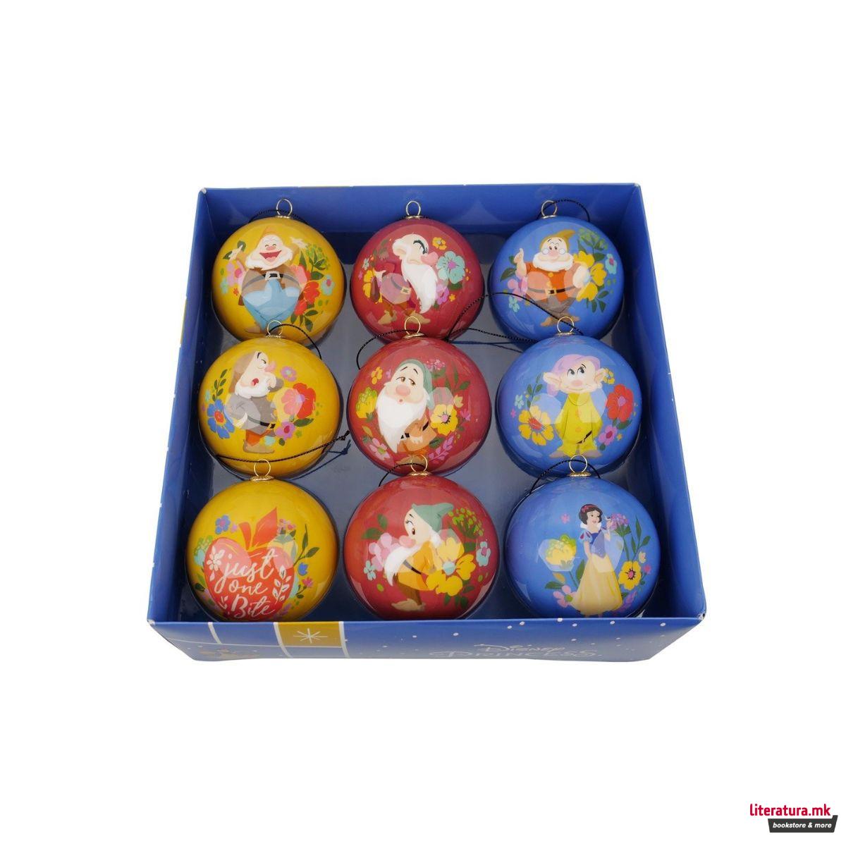 Сет лампиони, Disney: Snow White, 1/9, Ø75mm 