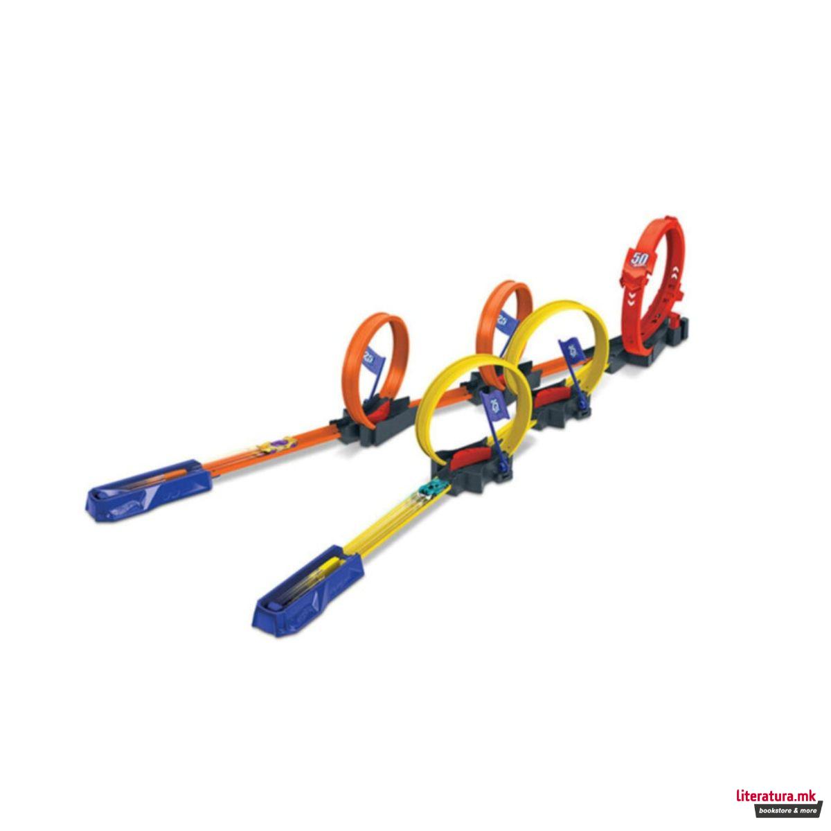 Сет за игра Hot Wheels Multi-Loop Raceoff 