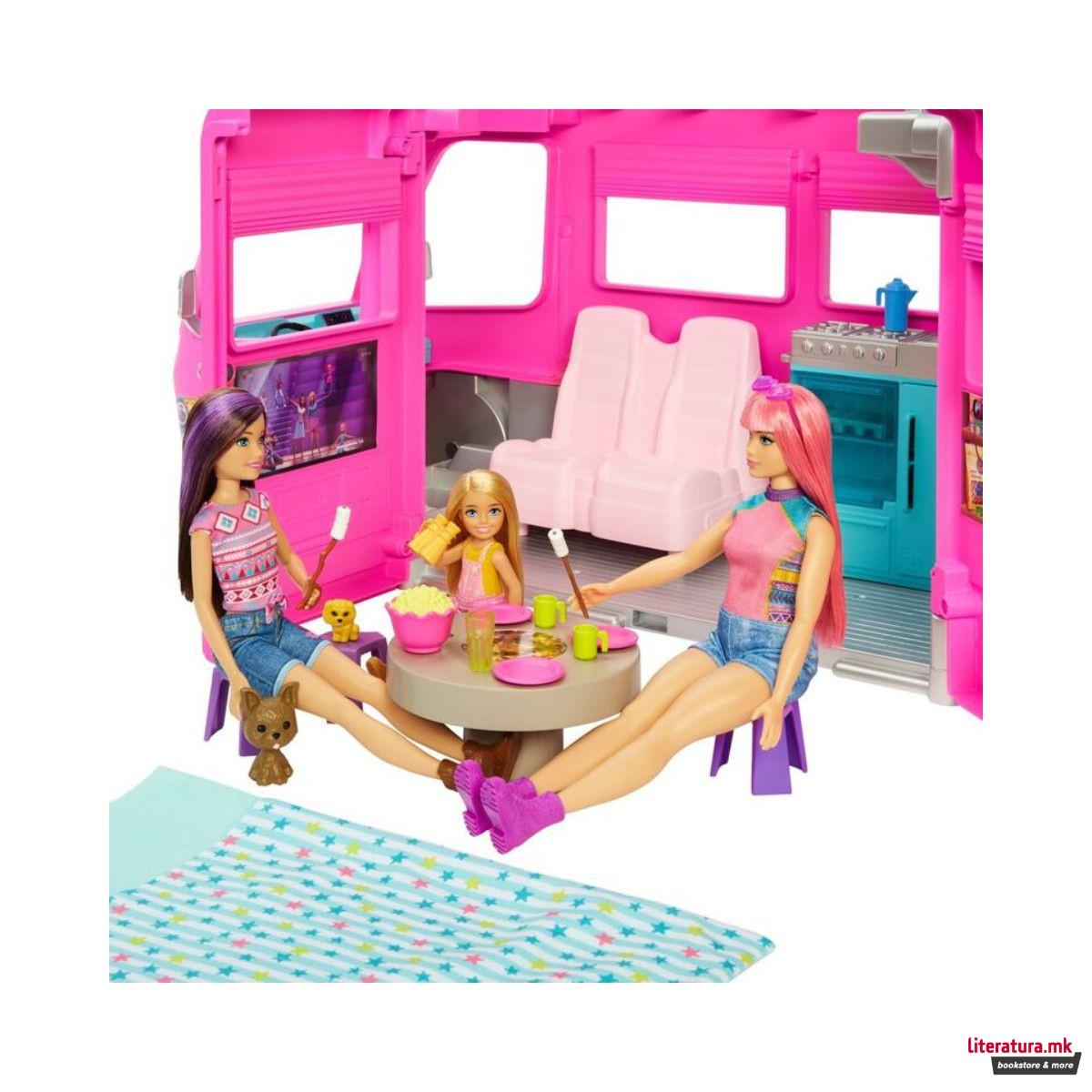 Сет за игра Barbie Dream Camper 