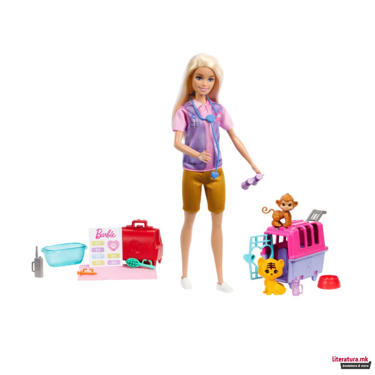 Кукла Barbie: You Can Be Anything - Animal Rescue & Recovery 