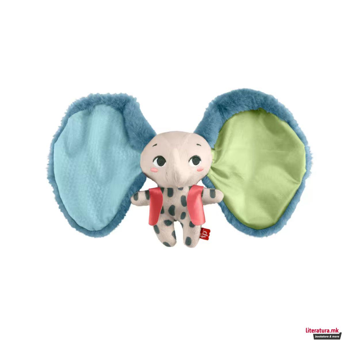 Плишана играчка - слонче, Fisher Price: Planet Friends - 