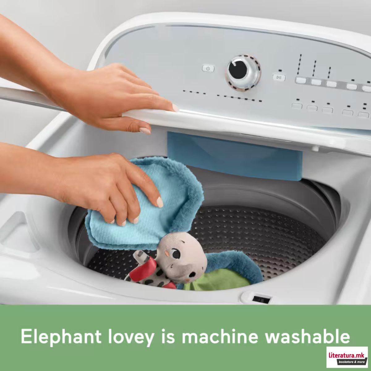 Плишана играчка - слонче, Fisher Price: Planet Friends - 