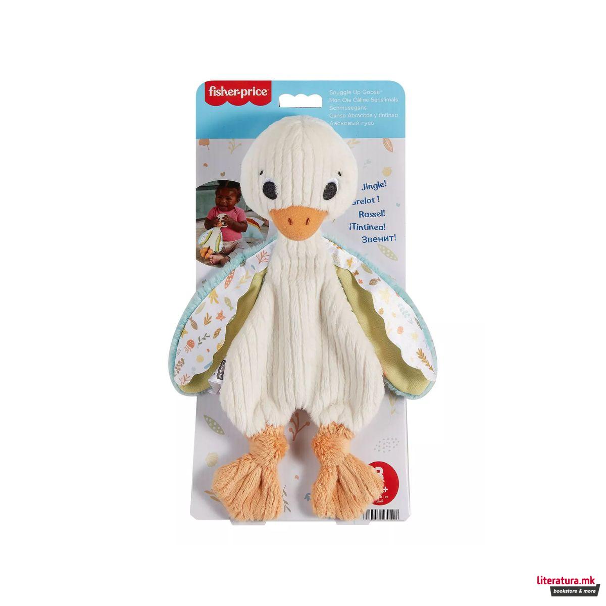 Плишана играчка - гуска, Fisher Price - Snuggle Up Goose 
