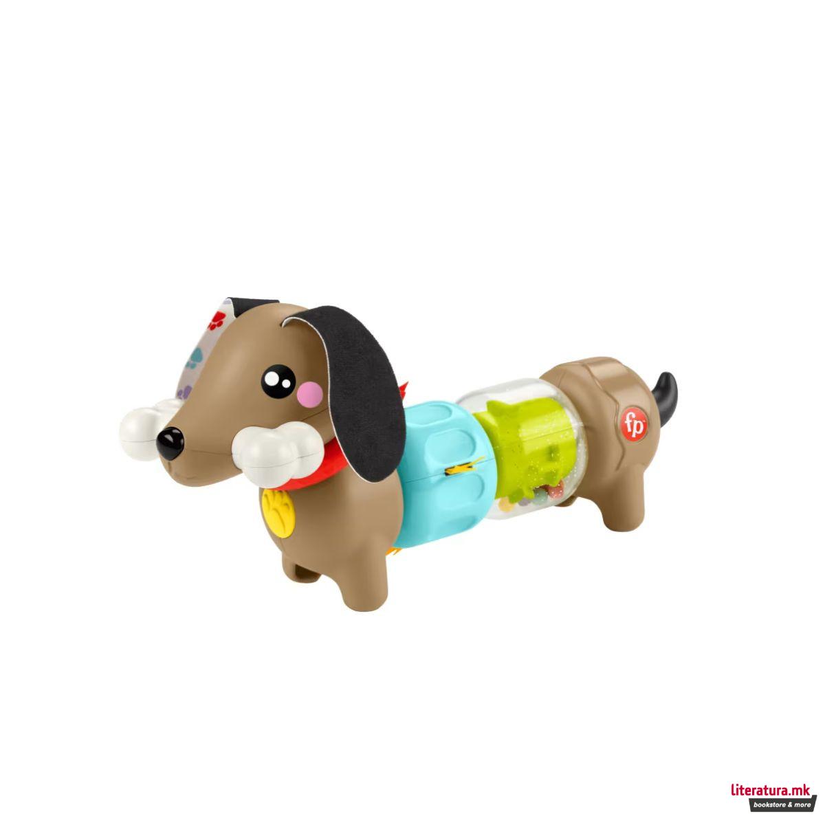 Сензорна играчка, Fisher Price Pets - Click & Spin Activity Pup 