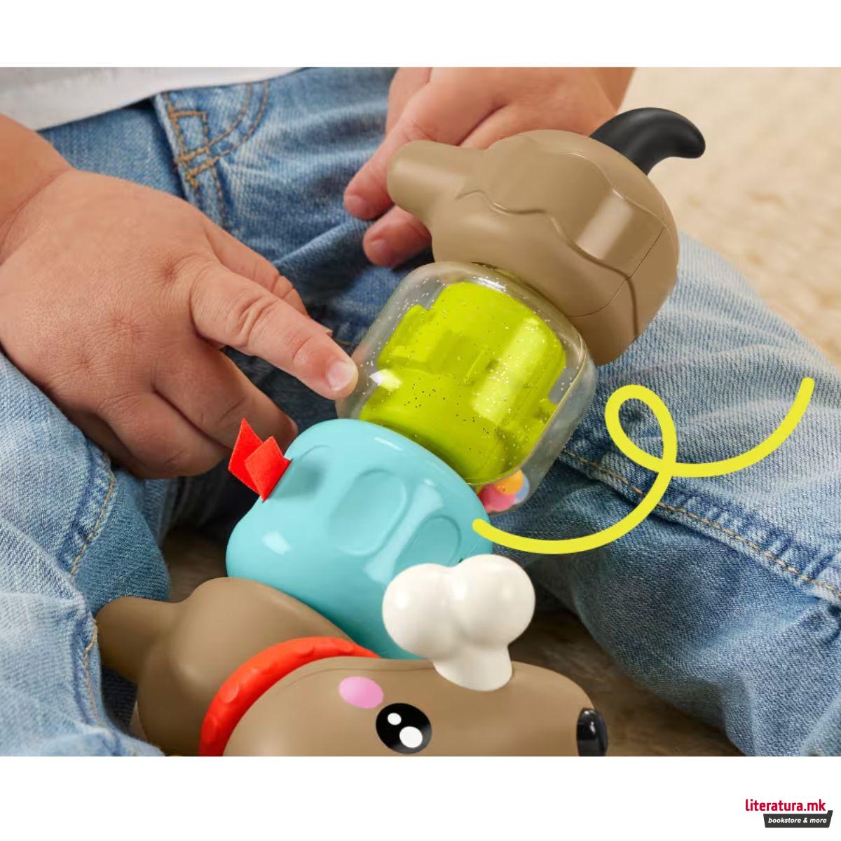 Сензорна играчка, Fisher Price Pets - Click & Spin Activity Pup 