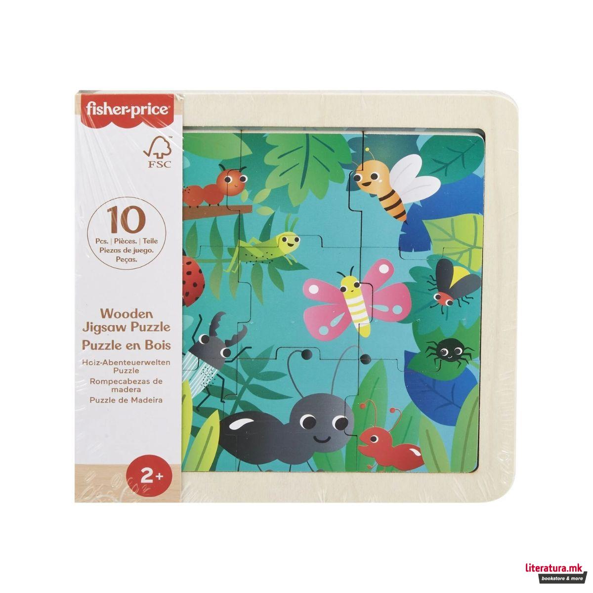 Дрвена сложувалка, Fisher Price - Bugs