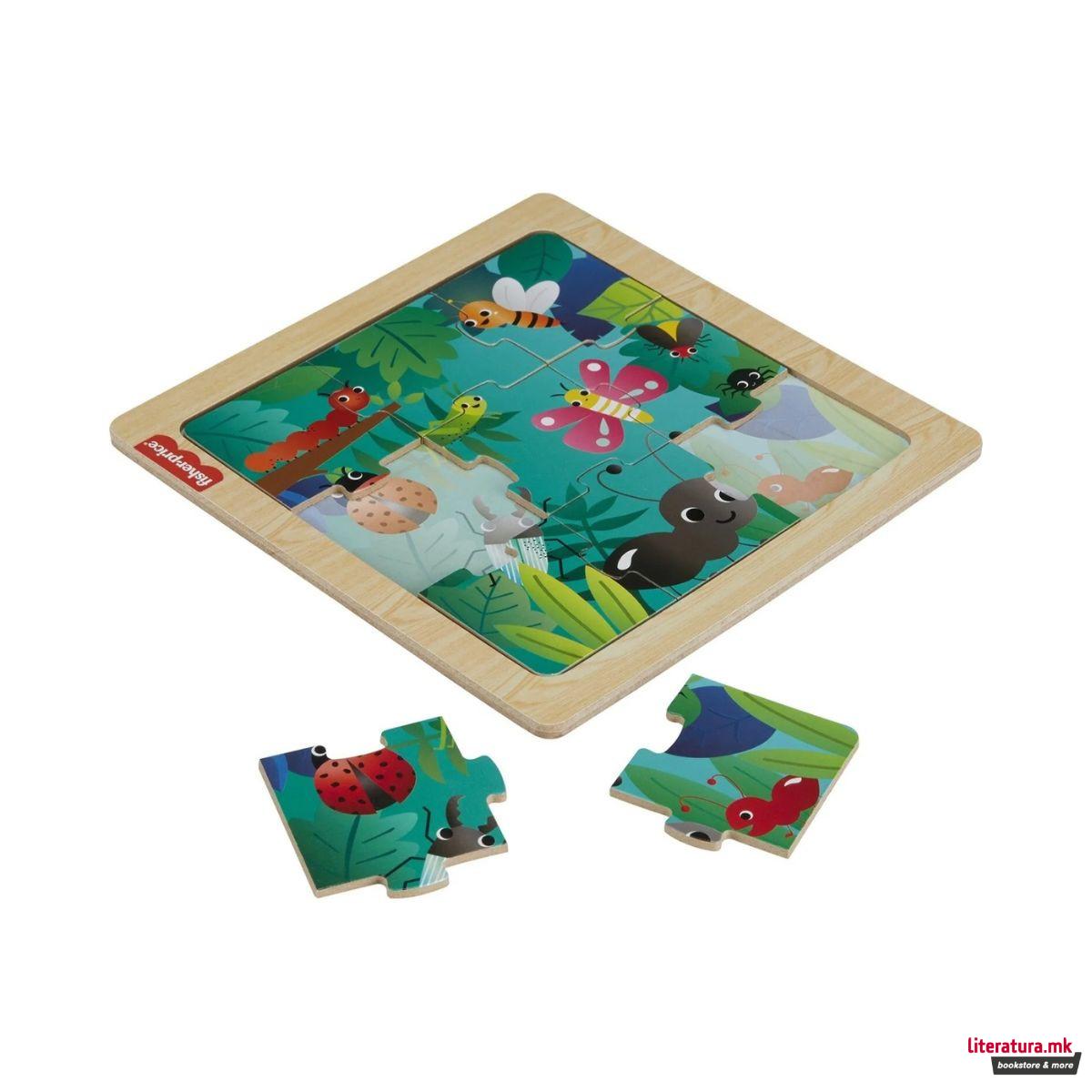 Дрвена сложувалка, Fisher Price - Bugs