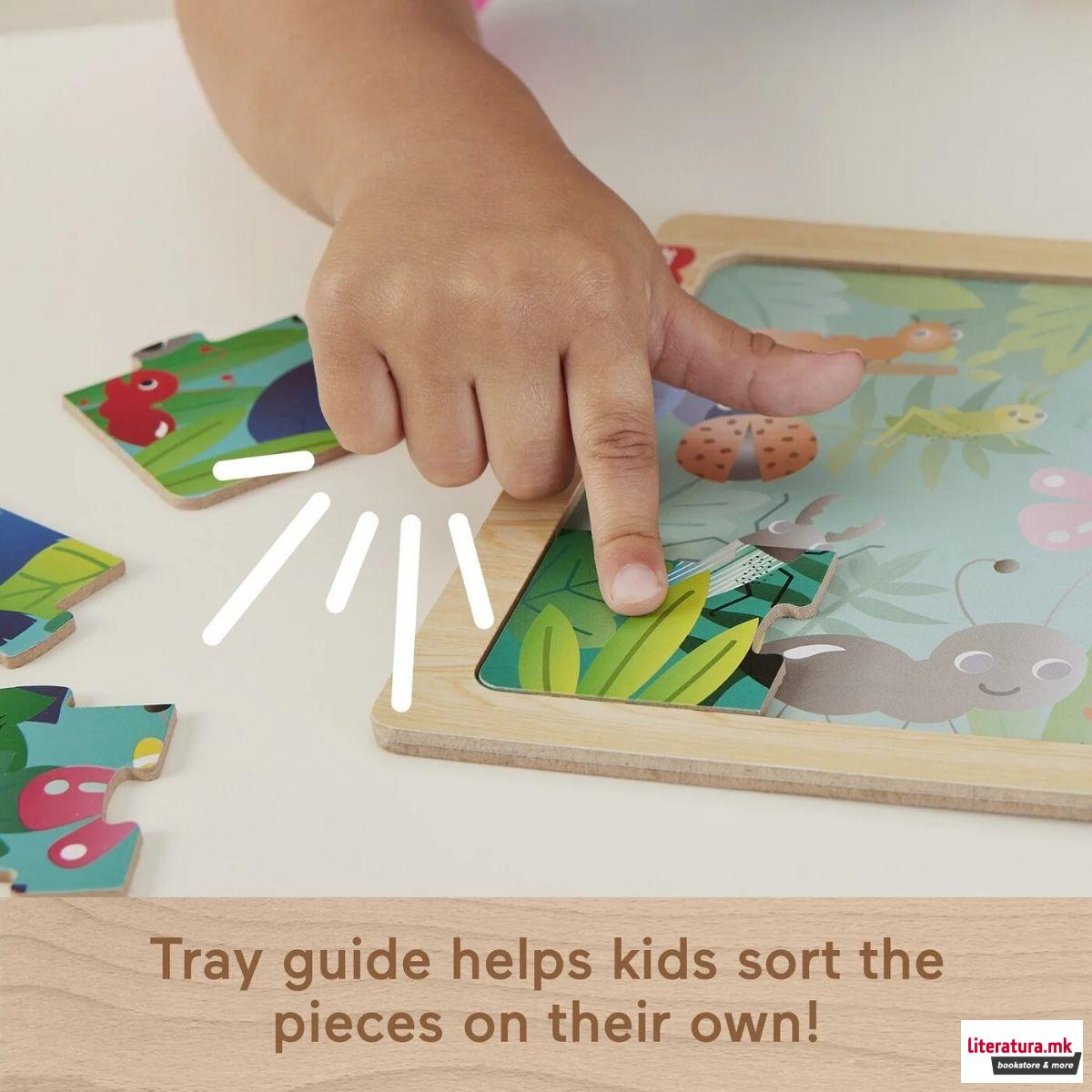 Дрвена сложувалка, Fisher Price - Bugs