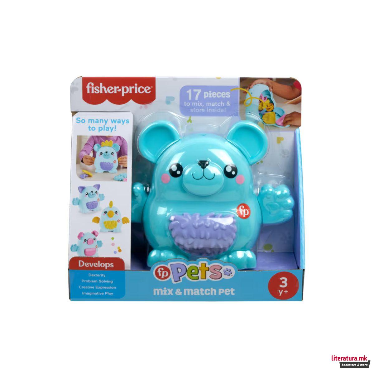 Едукативна играчка, Fisher Price Pets - Mix & Match Pet 