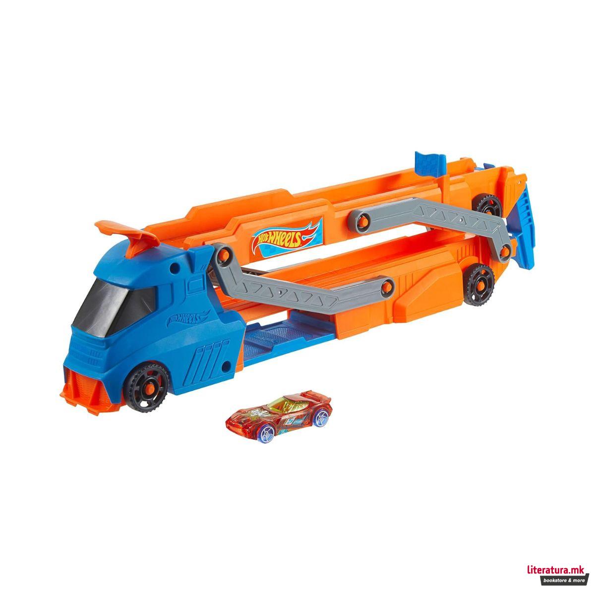 Сет за игра, Hot Wheels: City - Speed Track Transporter 