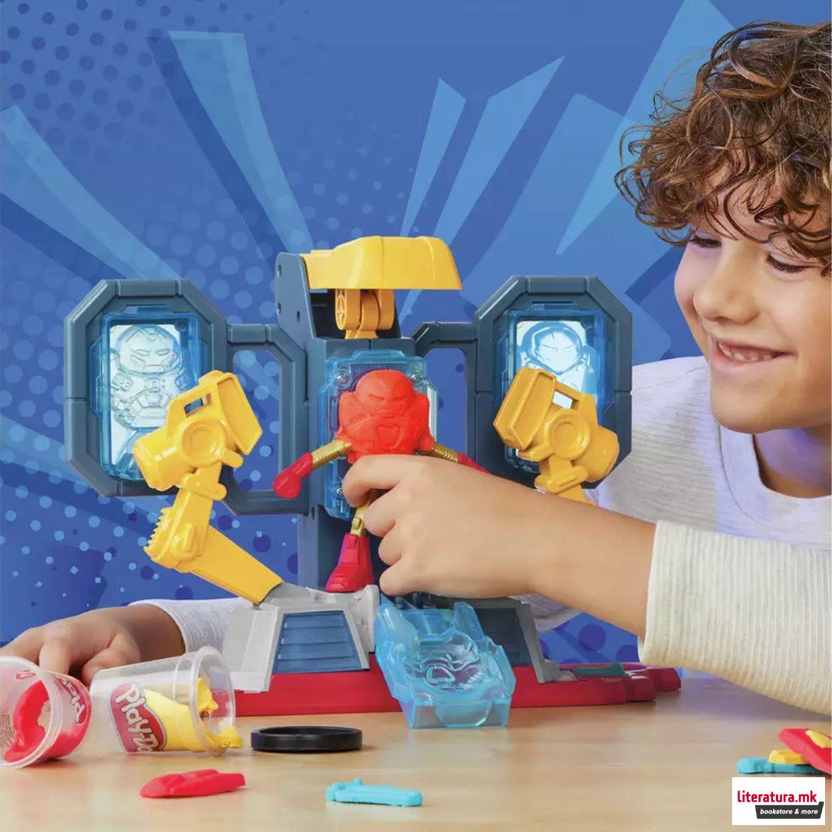 Сет за игра, Play-Doh: Marvel - Hero Adventure Set