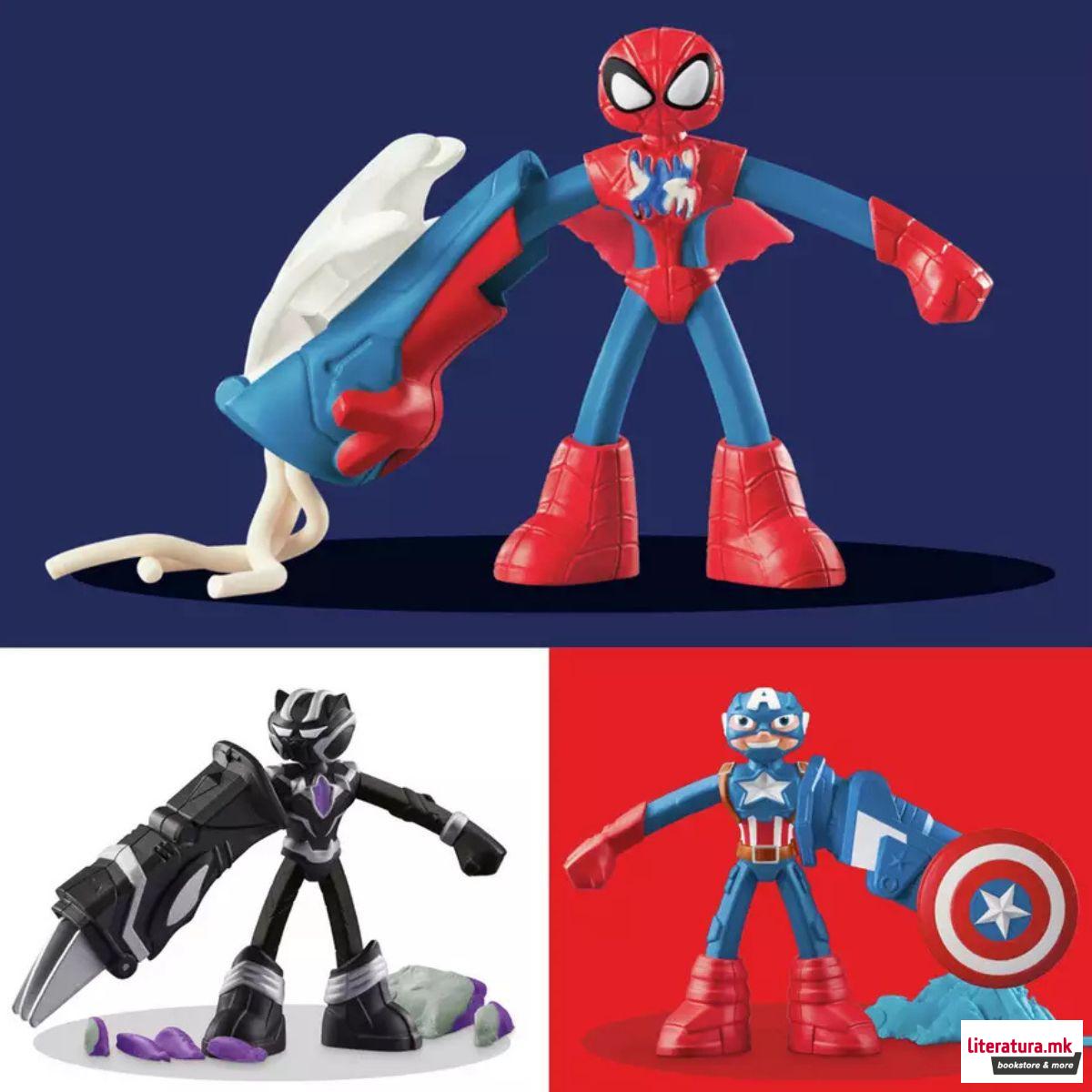 Сет за игра, Play-Doh: Marvel - Hero Adventure Set