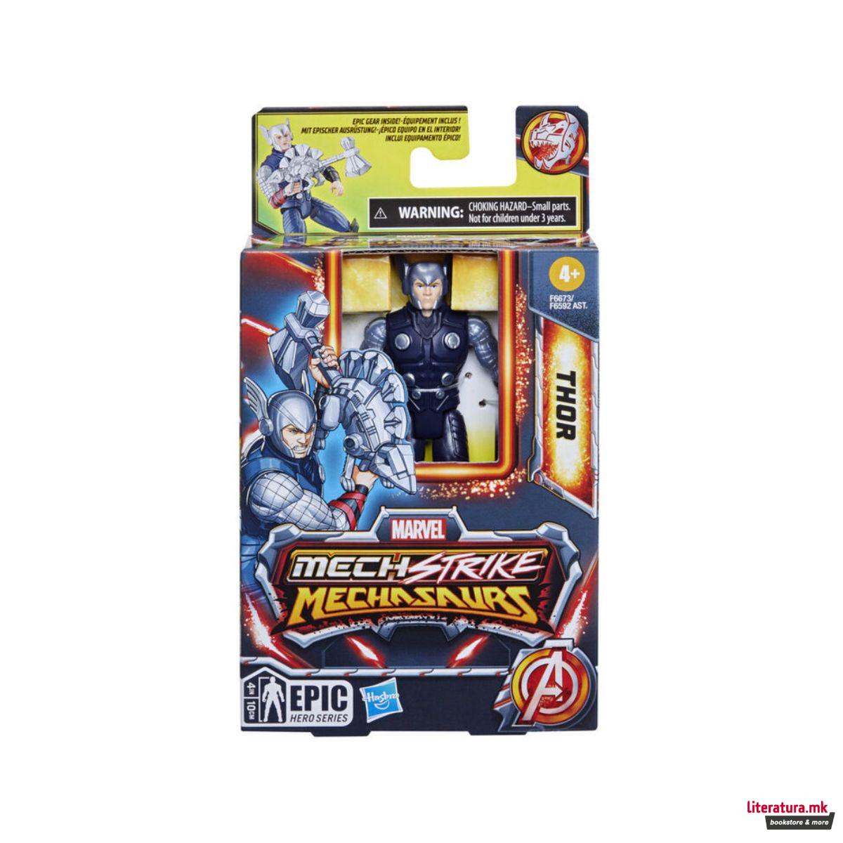Фигура, Marvel: Mech Strike Mechasaurus - Thor