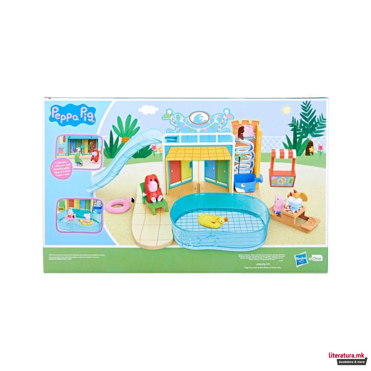 Сет за игра, Peppa Pig - Peppa's Waterpark Playset 