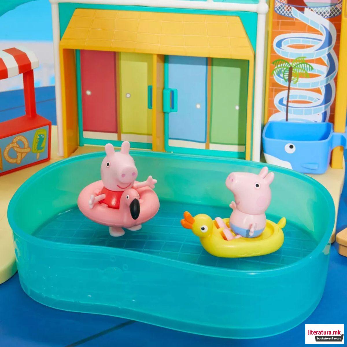 Сет за игра, Peppa Pig - Peppa's Waterpark Playset 