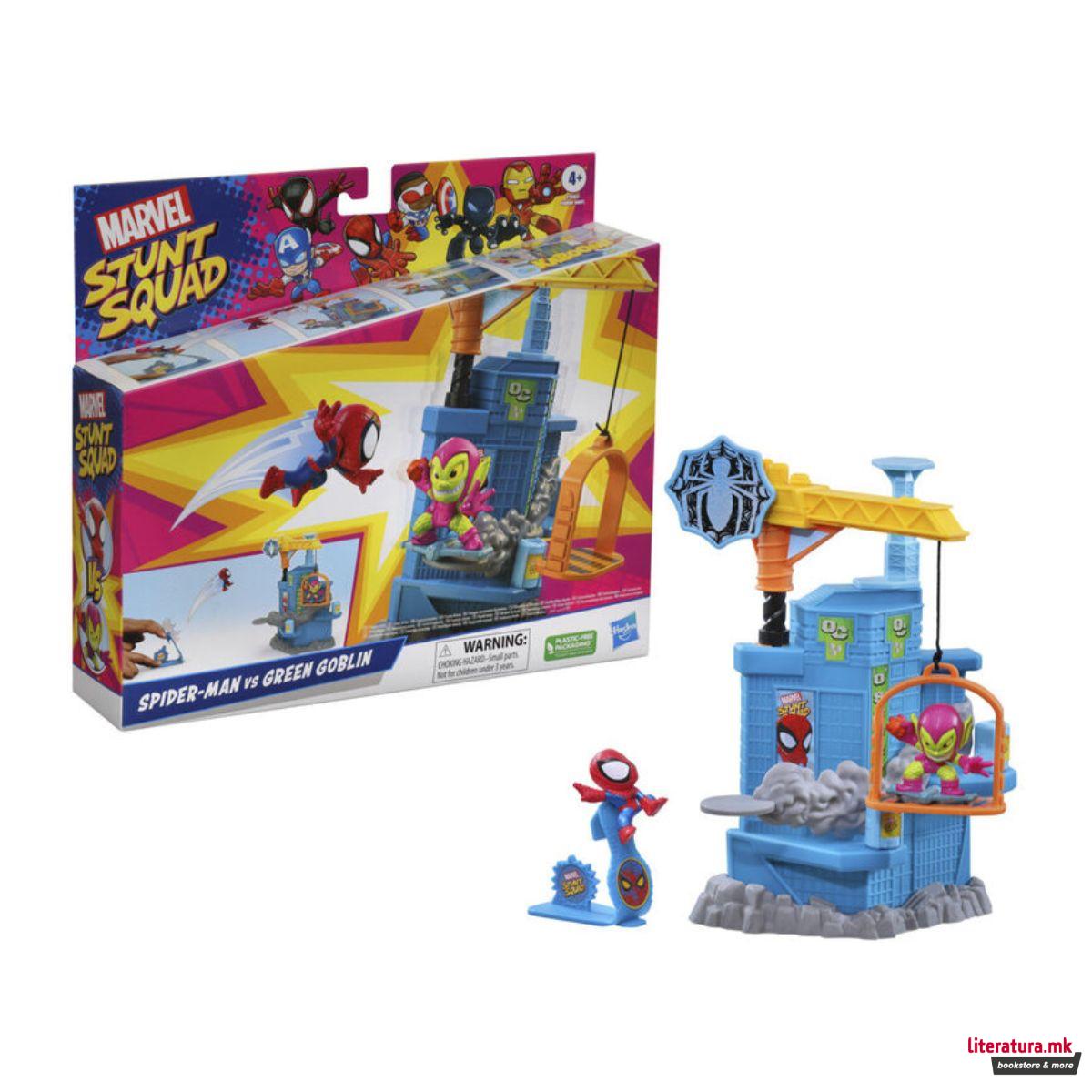 Сет за игра, Marvel: Stunt Squad - Spider-Man vs Green Goblin 