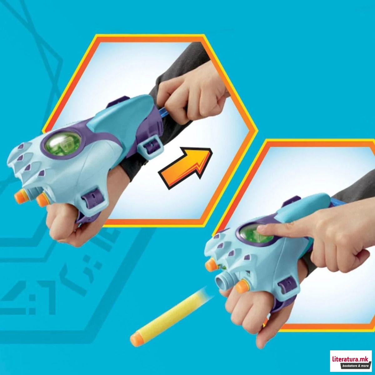 NERF пиштол со мека муниција, Transformers: EarthSpark - Cyber-Sleeve 