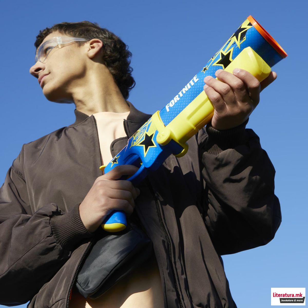 NERF пиштол со мека муниција, Fortnite - Half Tone Hero 