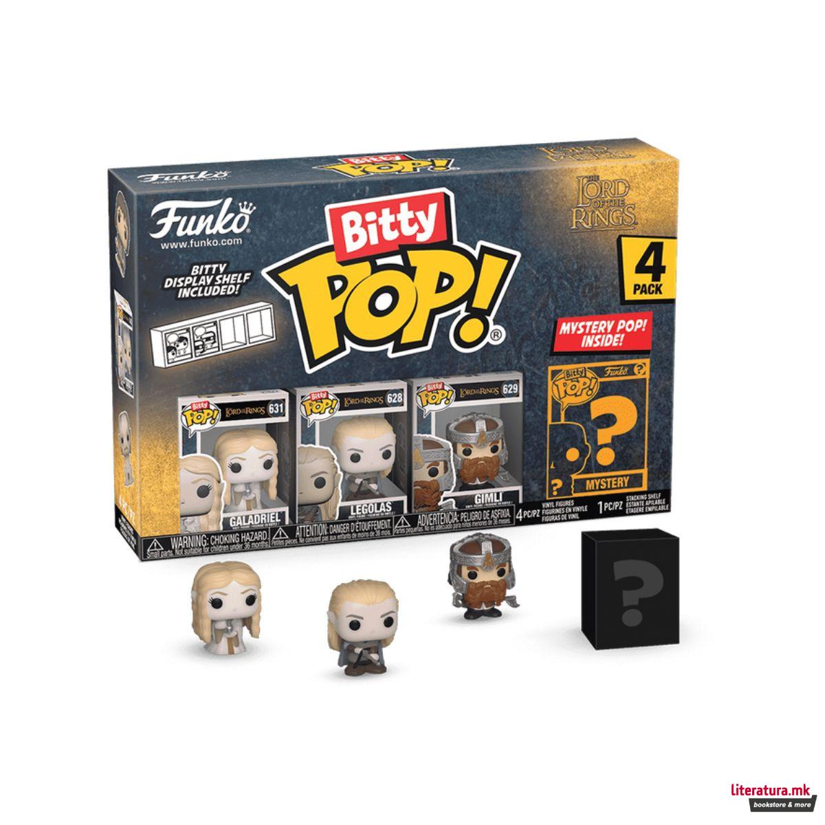 Фигура, Bitty Pop!, The Lord of The Rings - 4 Pack 