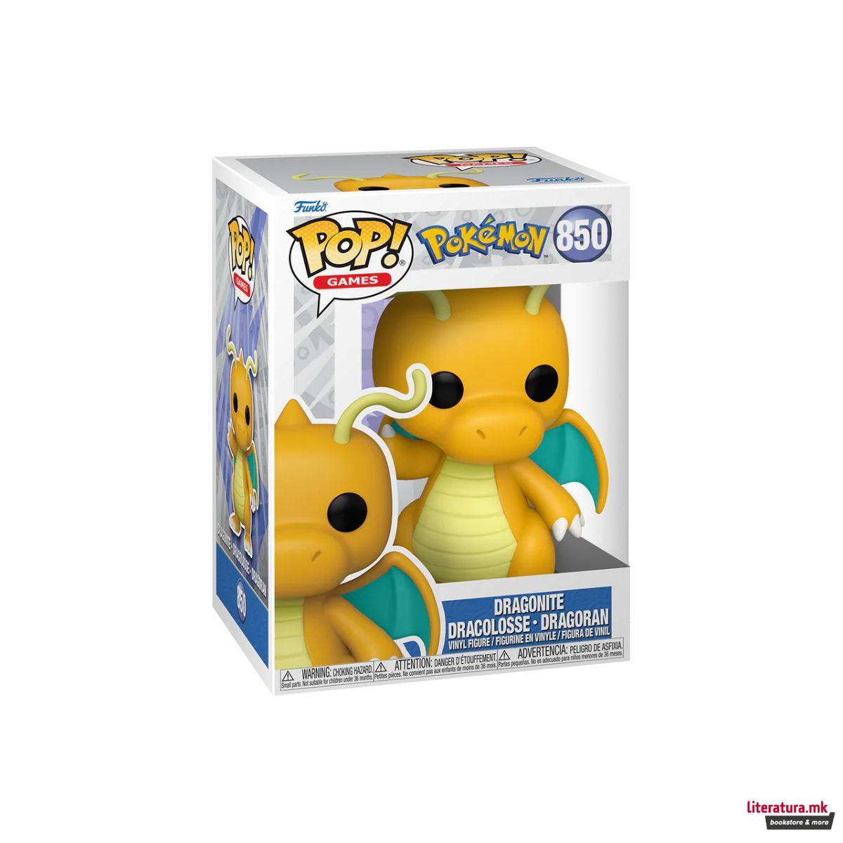 Фигура, Pop! Games, Pokemon - Dragonite 