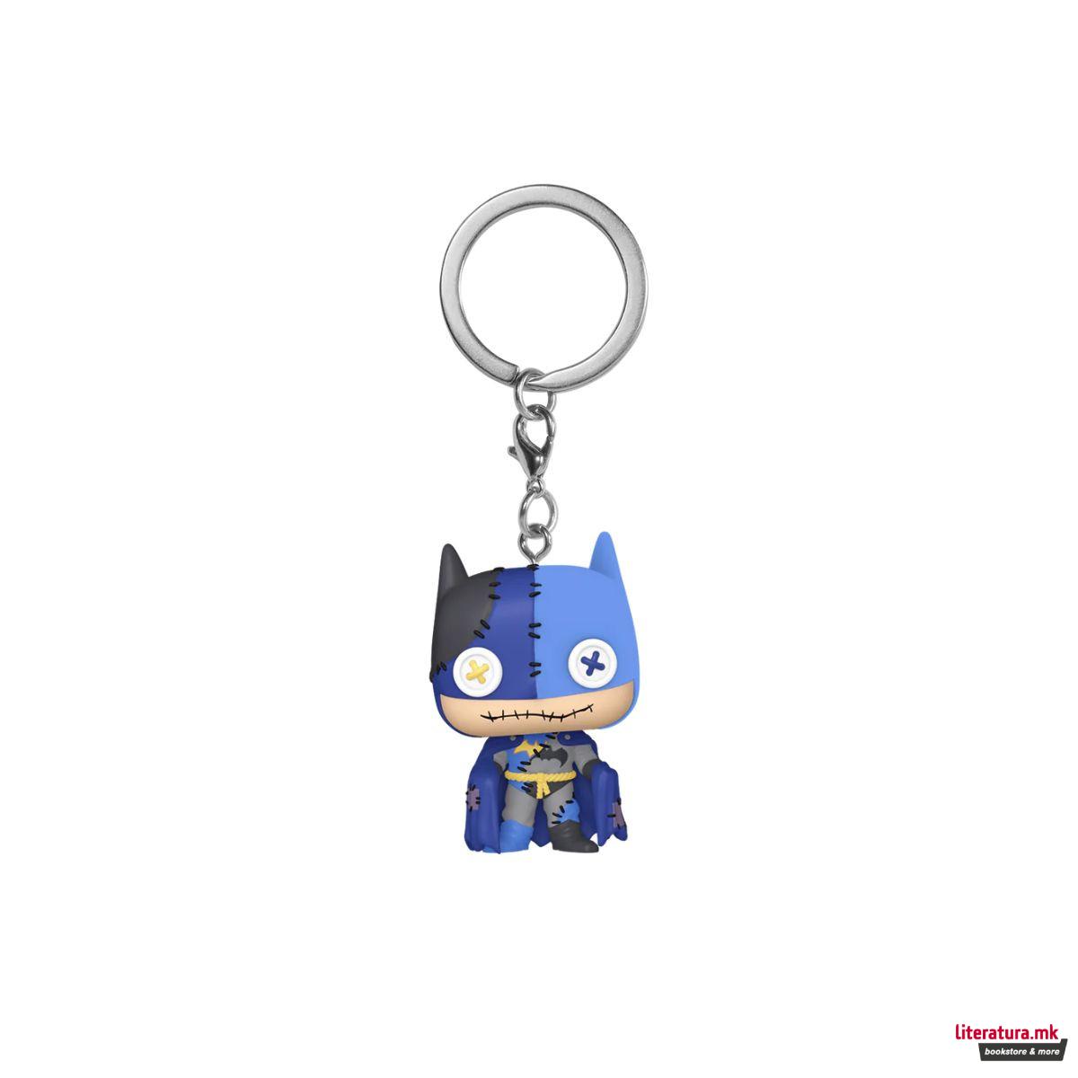 Приврзок за клучеви, Pocket Pop!, DC - Patchwork Batman 