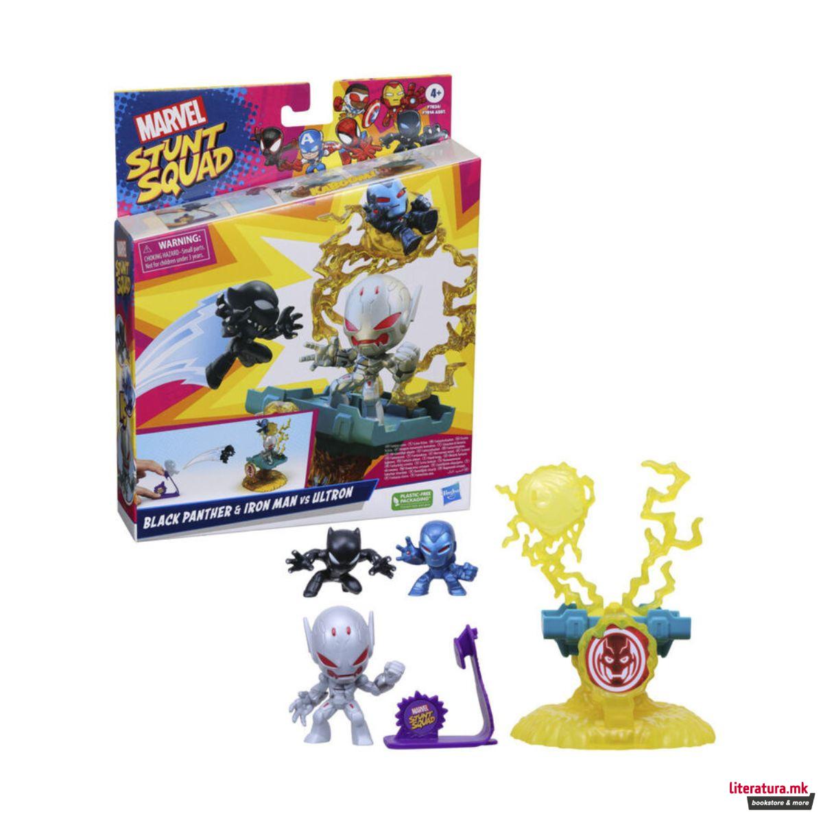 Сет за игра, Marvel: Stunt Squad - Black Panther & Iron Man vs Ultron 