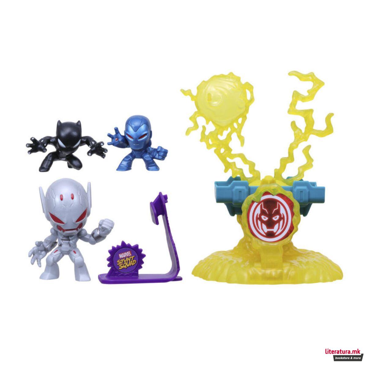 Сет за игра, Marvel: Stunt Squad - Black Panther & Iron Man vs Ultron 