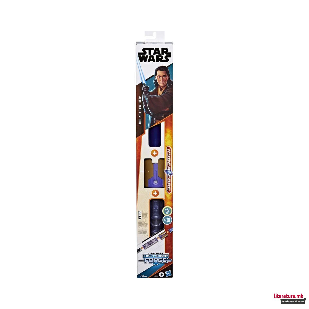 Lightsaber електронска играчка, Star Wars - Jedi Master Sol