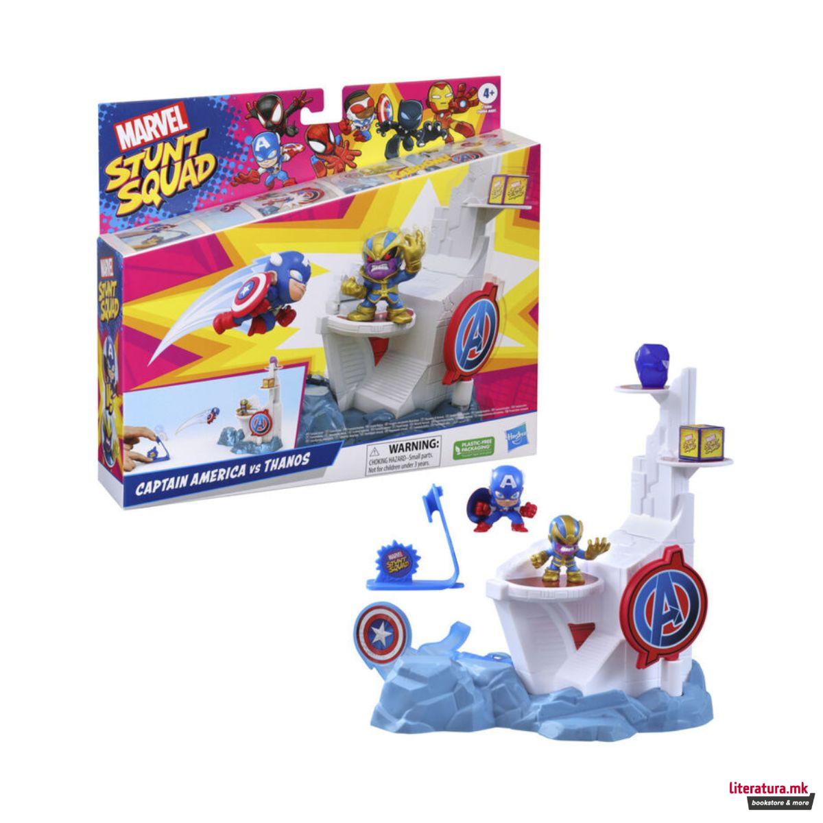 Сет за игра, Marvel: Stunt Squad - Captain America vs Thanos 